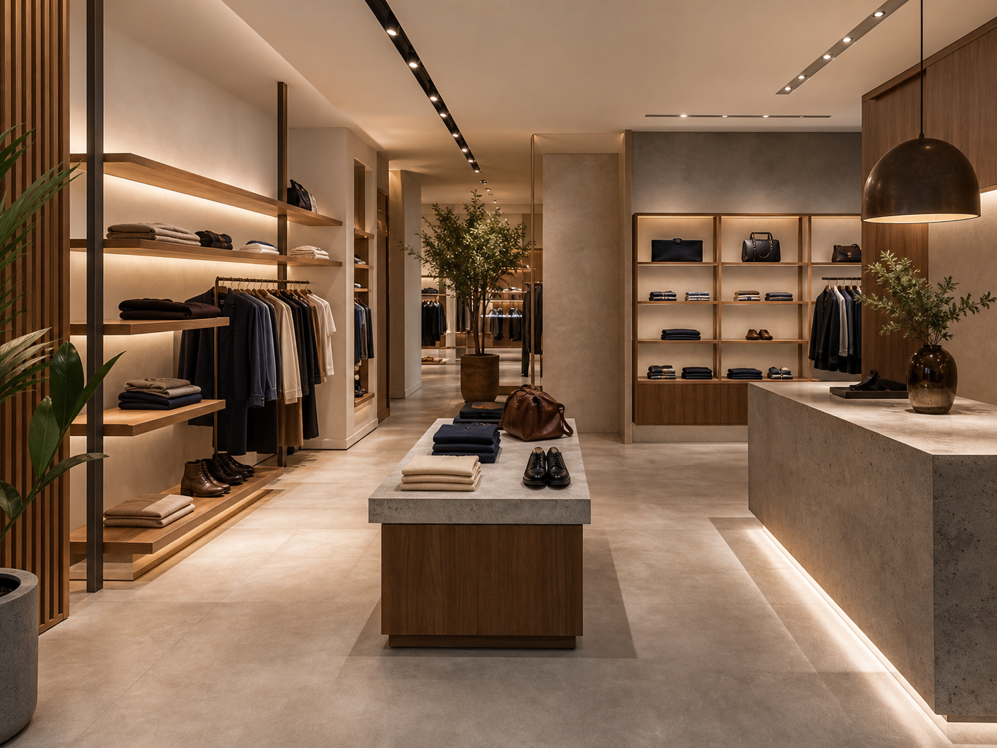 Premium retail shop interior design