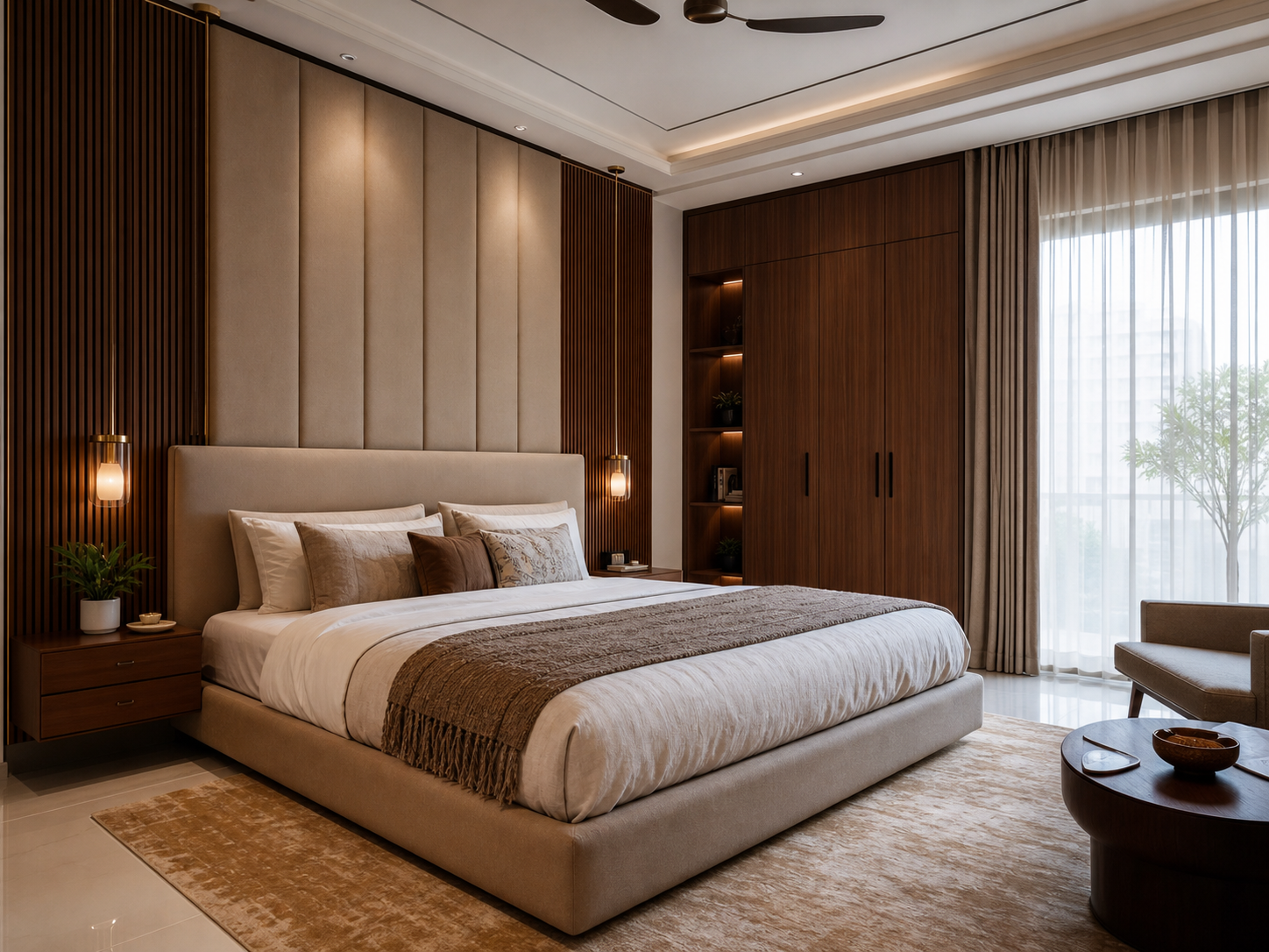 Premium contemporary bedroom design